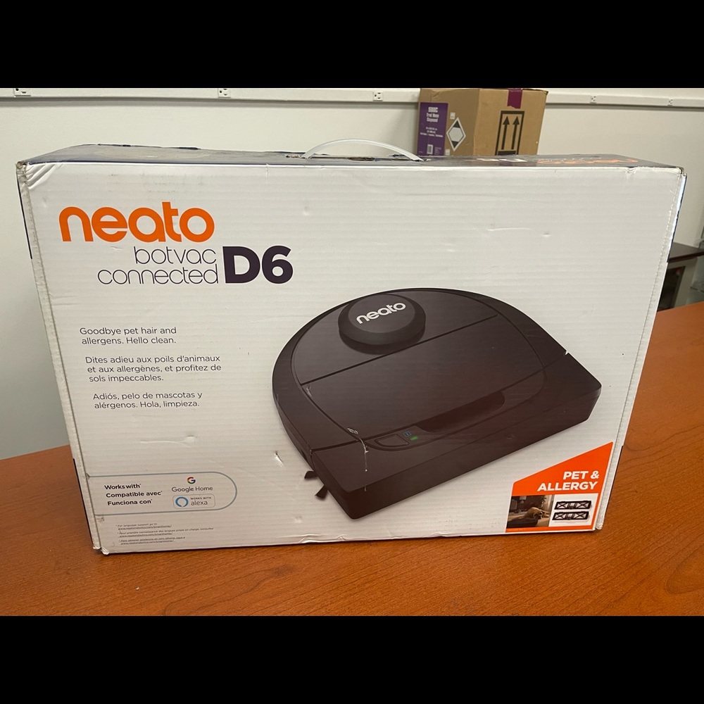 COPY - Brand New Neato Robot Vac Connected D6